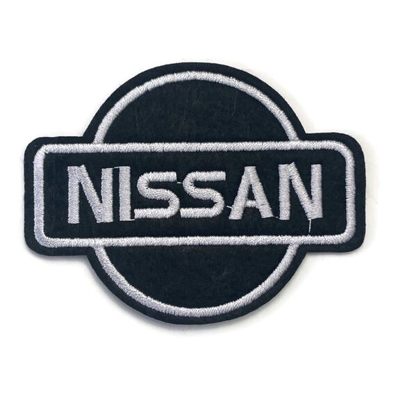 Nissan Logo Car Embroidered Patch - Picture 1 of 4